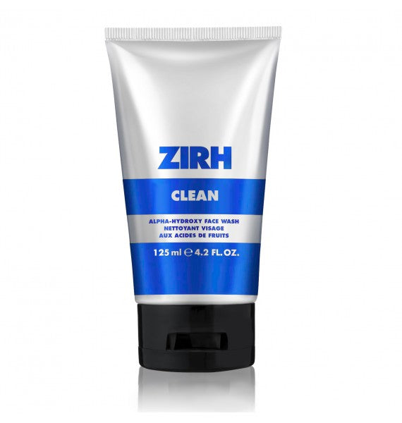 Men’s Alpha Hydroxy Face Wash Invigorating Face Wash ZIRH Clean